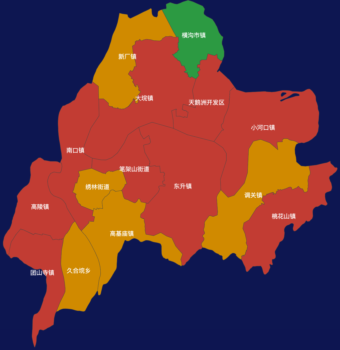 荆州市石首市geoJson地图