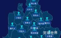 echarts铜仁市德江县geoJson地图点击跳转到指定页面代码演示