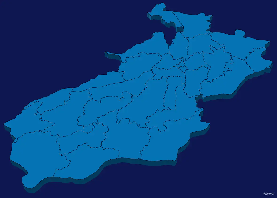 echarts黔西南布依族苗族自治州兴义市geoJson地图3d地图实例旋转动画