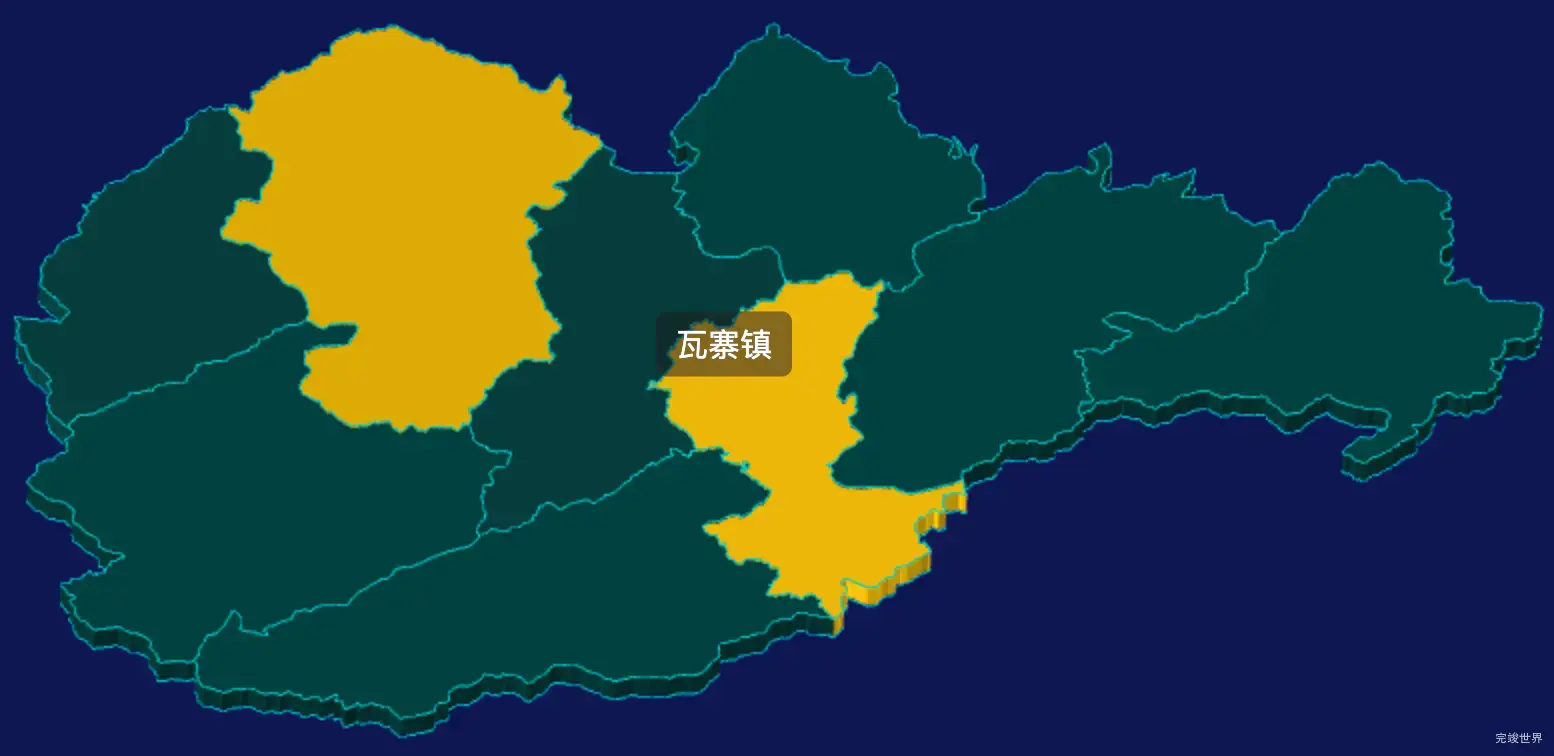 threejs黔东南苗族侗族自治州三穗县geoJson地图3d地图指定区域闪烁