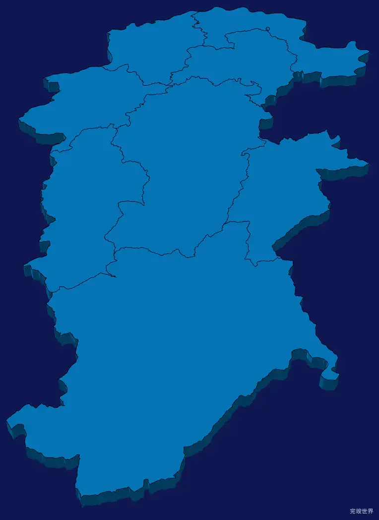 echarts黔东南苗族侗族自治州台江县geoJson地图3d地图实例旋转动画