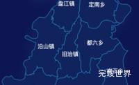 echarts黔南布依族苗族自治州贵定县geoJson地图地图下钻展示演示实例