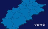 echarts合肥市长丰县geoJson地图3d地图实例旋转动画代码演示