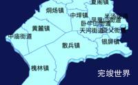 echarts合肥市巢湖市geoJson地图3d地图实例代码