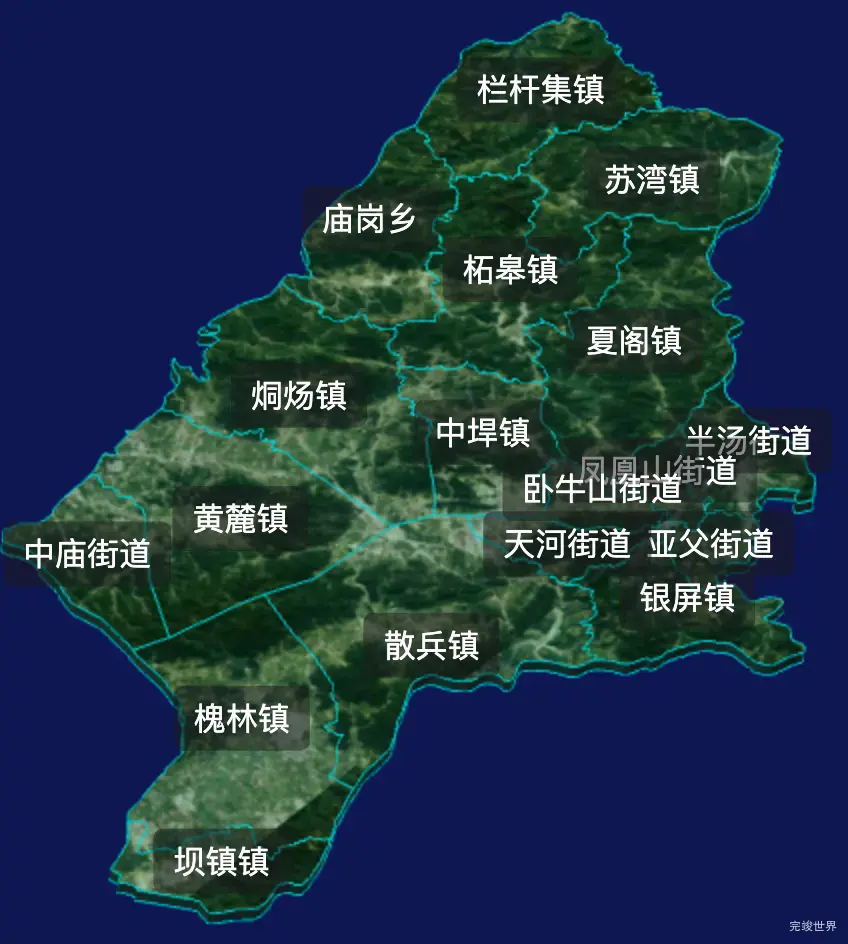 threejs合肥市巢湖市geoJson地图3d地图红色描边闪烁警报