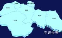 echarts芜湖市繁昌区geoJson地图3d地图实例代码