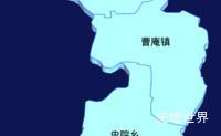 echarts淮南市田家庵区geoJson地图3d地图效果实例