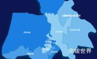 echarts滁州市琅琊区geoJson地图 tooltip轮播效果实例