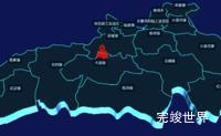 echarts滁州市凤阳县geoJson地图3d地图自定义图标实例