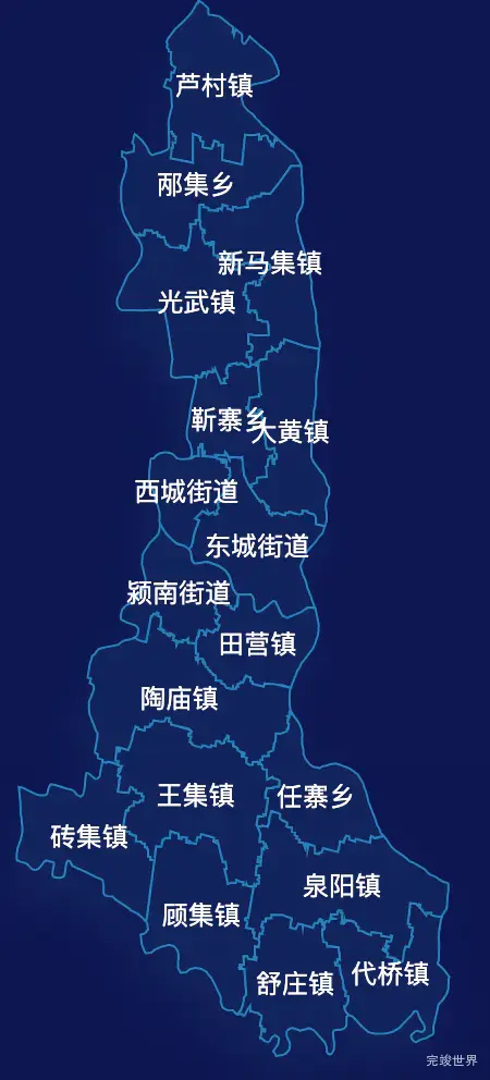 echarts阜阳市界首市geoJson地图点击弹出自定义弹窗