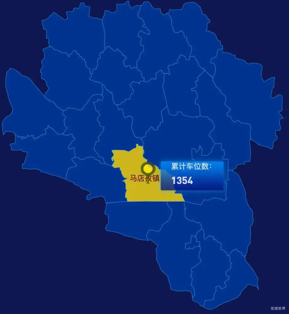 echarts亳州市利辛县geoJson地图点击地图插小旗