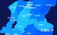 echarts池州市贵池区geoJson地图 visualMap控制地图颜色效果