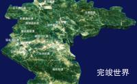 echarts成都市成华区geoJson地图3d地图自定义贴图-绿色地面演示实例