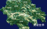 echarts巴中市恩阳区geoJson地图3d地图自定义贴图-绿色地面演示实例