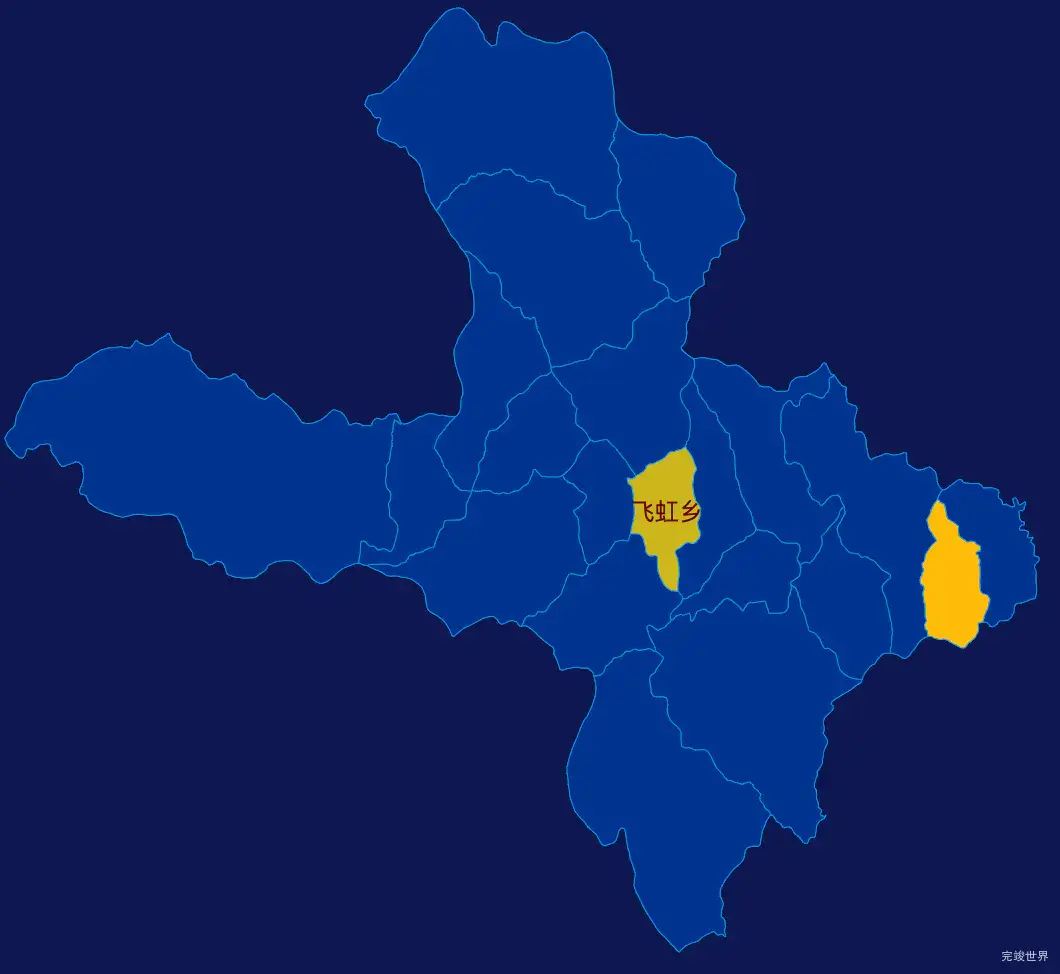 threejs阿坝藏族羌族自治州茂县geoJson地图3d地图指定区域闪烁