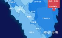 echarts甘孜藏族自治州炉霍县geoJson地图 tooltip轮播实例代码