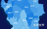 echarts甘孜藏族自治州白玉县geoJson地图 tooltip轮播代码演示
