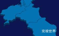 echarts莆田市荔城区geoJson地图3d地图实例旋转动画代码演示