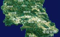 echarts莆田市仙游县geoJson地图3d地图自定义贴图-绿色地面实例代码