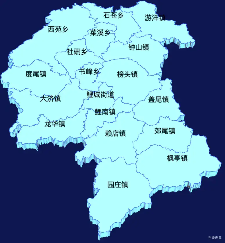 echarts莆田市仙游县geoJson地图3d地图