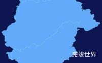 echarts泉州市洛江区geoJson地图全局颜色渐变代码演示