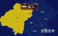 echarts泉州市泉港区geoJson地图点击弹出自定义弹窗演示实例