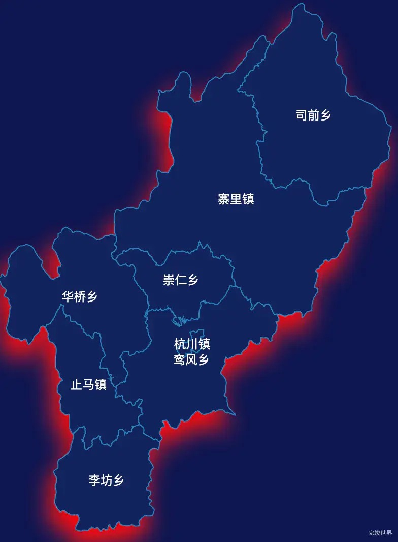 echarts南平市光泽县geoJson地图阴影