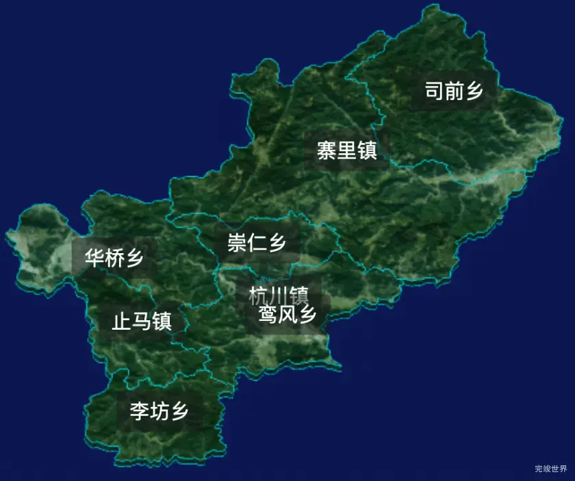 threejs南平市光泽县geoJson地图3d地图css2d标签