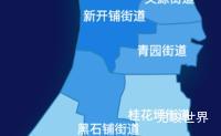 echarts长沙市天心区geoJson地图 tooltip轮播效果实例