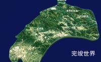 echarts衡阳市雁峰区geoJson地图3d地图自定义贴图-绿色地面实例