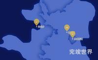 echarts衡阳市南岳区geoJson地图水滴状气泡图效果