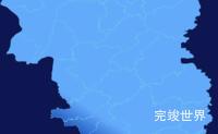 echarts邵阳市隆回县geoJson地图全局颜色渐变效果实例