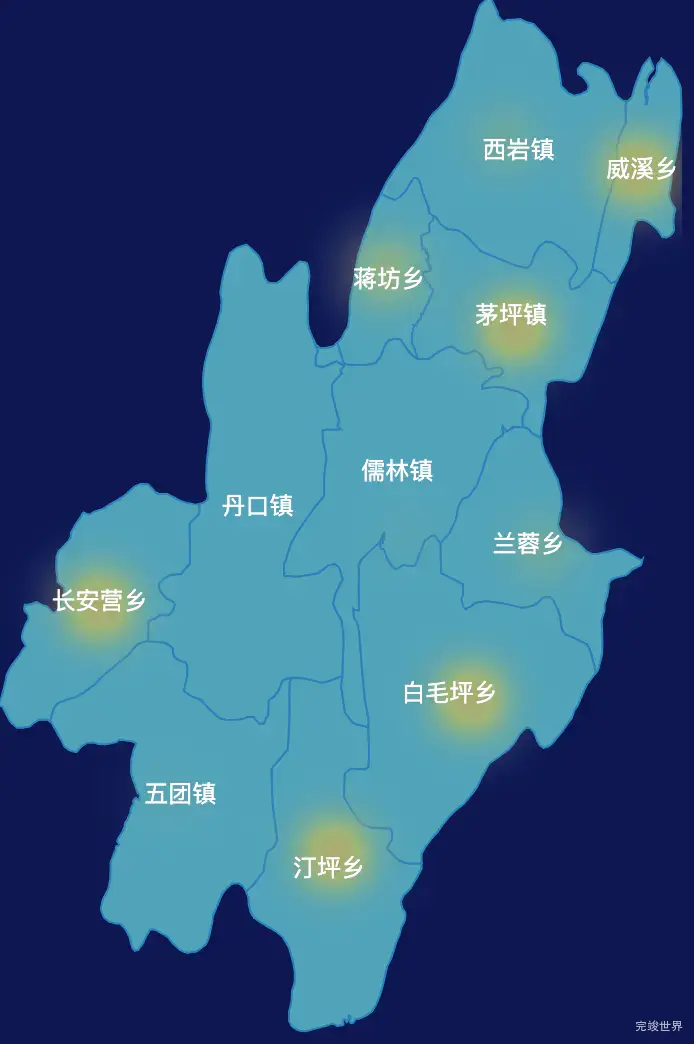 echarts邵阳市城步苗族自治县geoJson地图热力图