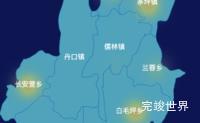 echarts邵阳市城步苗族自治县geoJson地图热力图演示实例