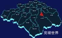 echarts岳阳市平江县geoJson地图3d地图自定义图标实例代码