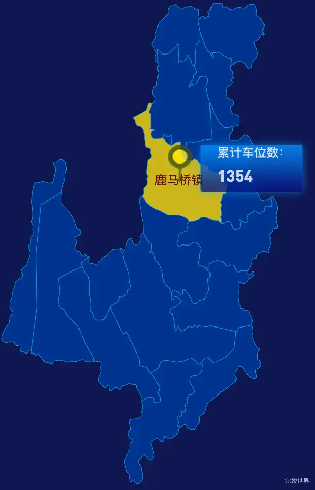 echarts永州市东安县geoJson地图点击地图插小旗