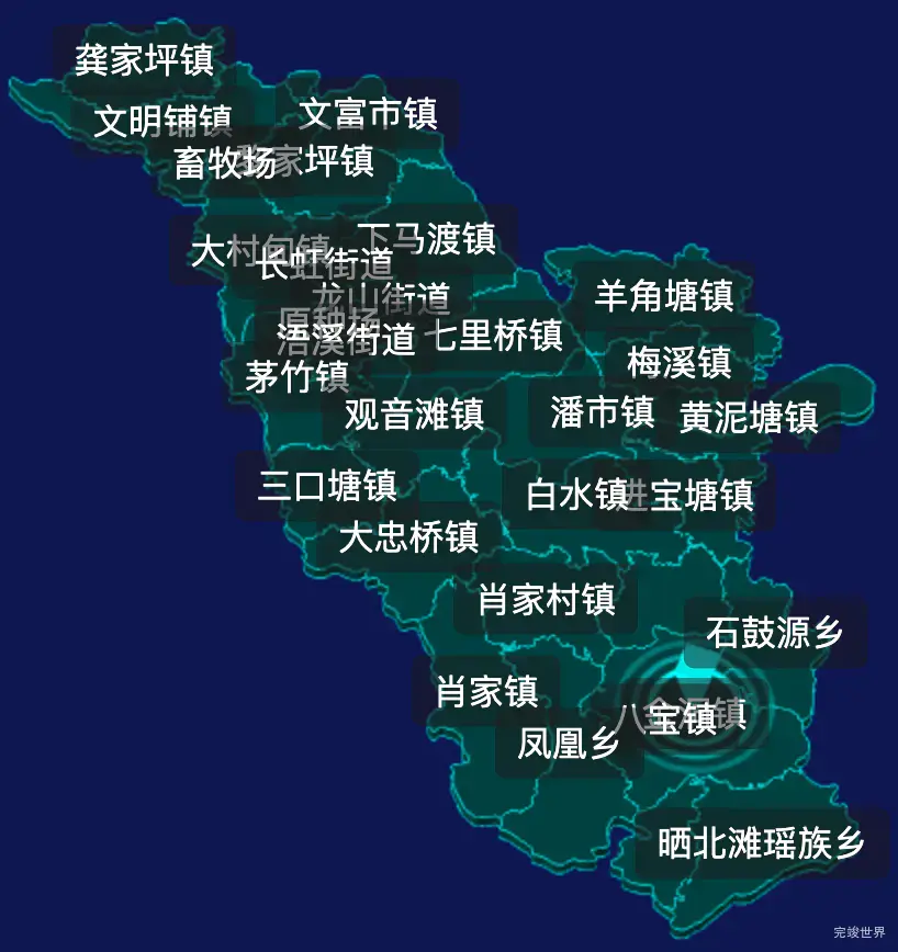 threejs永州市祁阳市geoJson地图3d地图