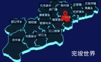 echarts怀化市麻阳苗族自治县geoJson地图3d地图自定义图标效果实例