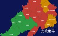 echarts怀化市新晃侗族自治县geoJson地图3d地图实例旋转动画实例代码