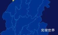 echarts娄底市涟源市geoJson地图指定区域高亮代码演示