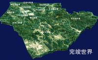 echarts南京市秦淮区geoJson地图3d地图自定义贴图-绿色地面效果