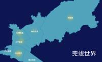 echarts常州市天宁区geoJson地图热力图实例代码