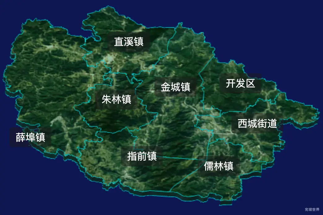 threejs常州市金坛区geoJson地图3d地图自定义贴图加CSS2D标签