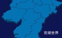 echarts常州市溧阳市geoJson地图3d地图实例旋转动画实例