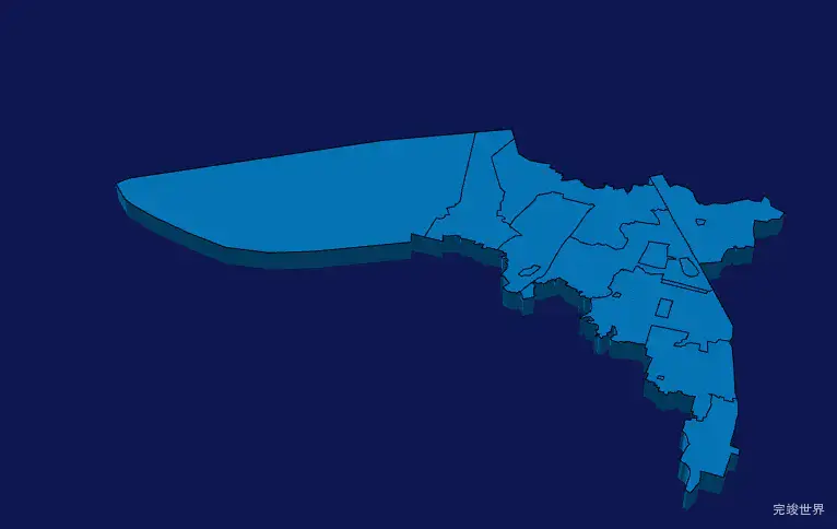 echarts苏州市虎丘区geoJson地图3d地图实例旋转动画