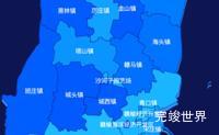 echarts连云港市赣榆区geoJson地图 visualMap控制地图颜色效果