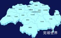 echarts连云港市东海县geoJson地图3d地图代码演示