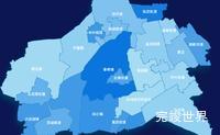 echarts盐城市盐都区geoJson地图 tooltip轮播演示实例