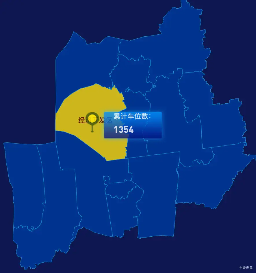 echarts扬州市高邮市geoJson地图点击地图插小旗