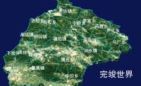 echarts海东市乐都区geoJson地图3d地图自定义贴图-绿色地面代码演示